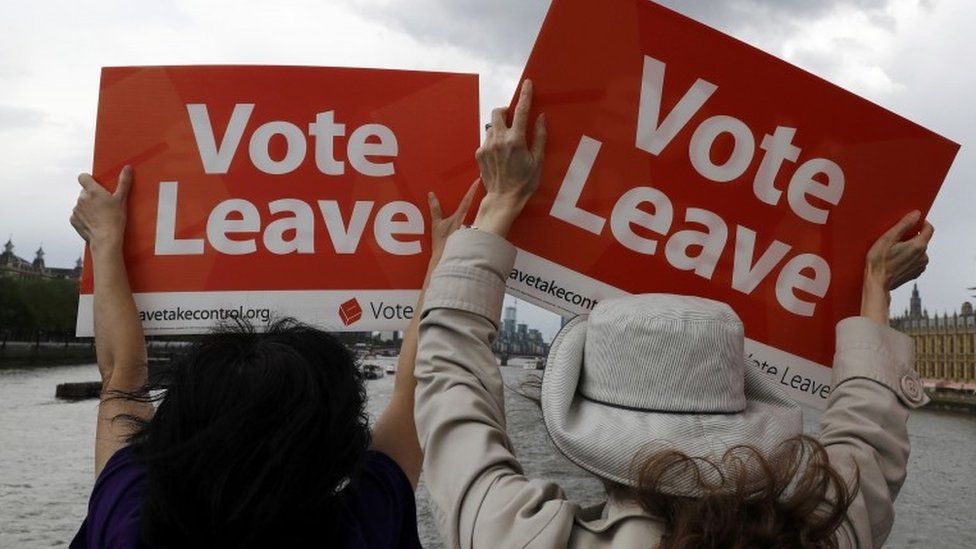 Vote leave campaigners