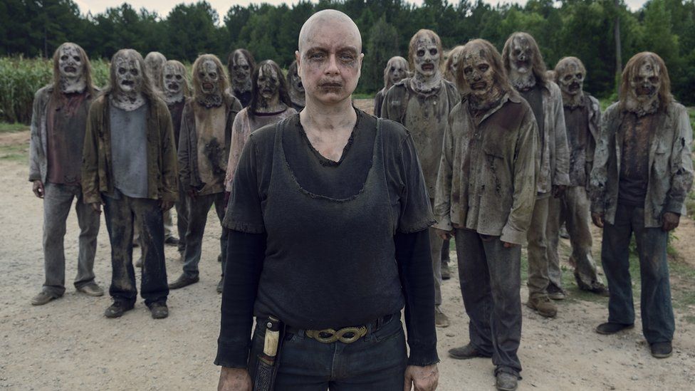 Coronavirus: The Walking Dead to pause on penultimate episode - BBC News