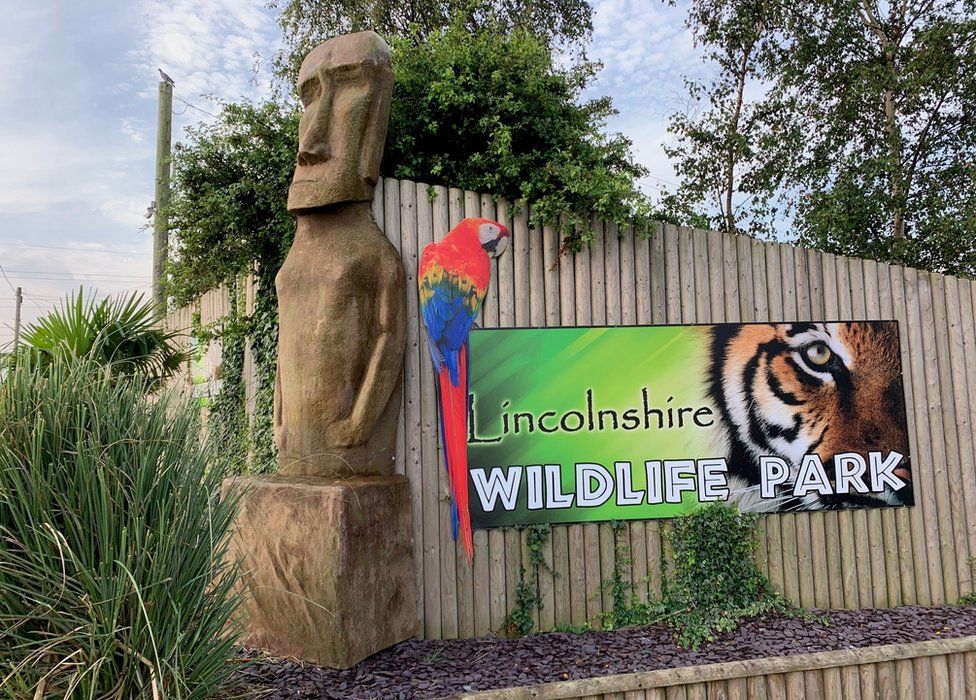 Entrance to Lincolnshire Wildlife Park