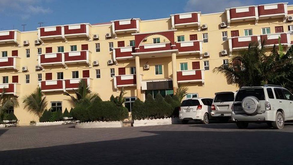 The Hayat Hotel in Mogadishu