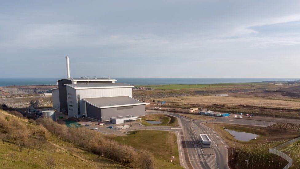 Dunbar waste incinerator