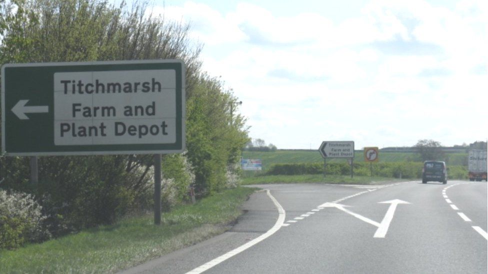 Titchmarsh junction A14