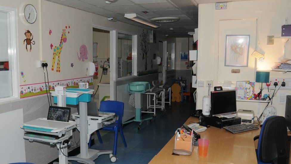 The neonatal ward at the Countess of Chester Hospital