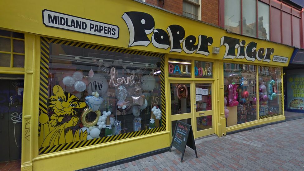 Paper Tiger shopfront