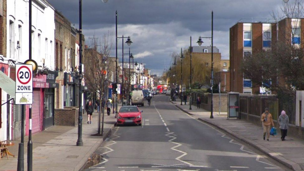 A streetview of Roman Road, Tower Hamlets
