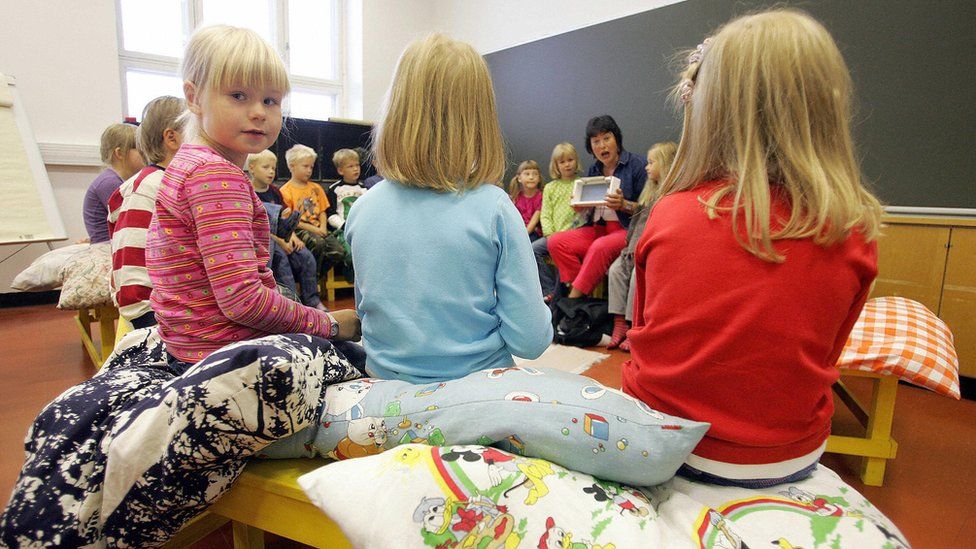Niños finlandeses