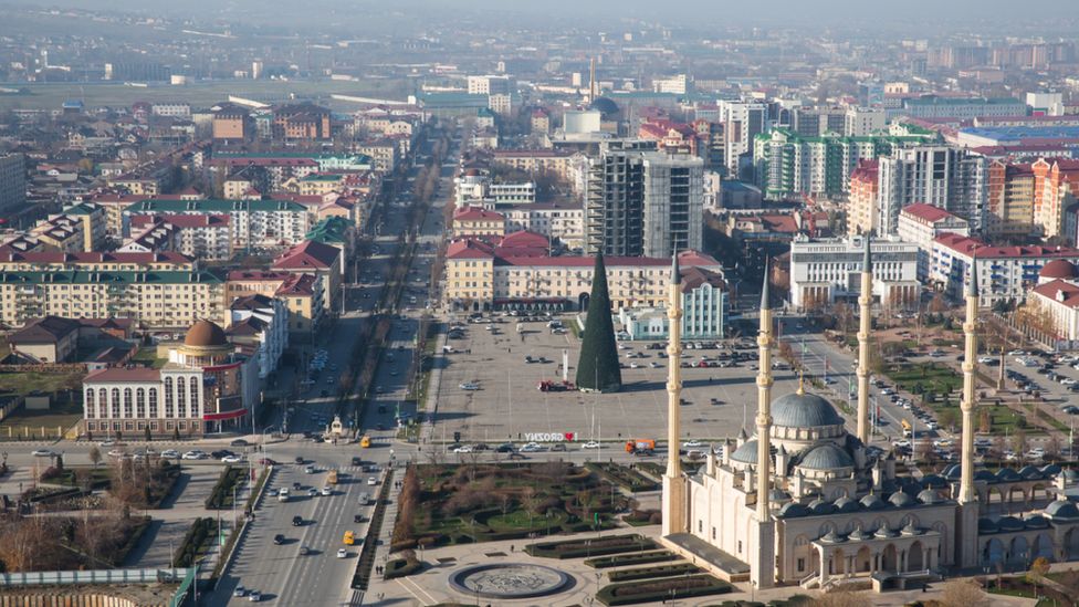 Chechen capital Grozny, 2017