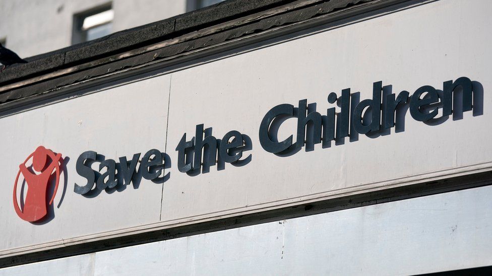 Save The Children shop front