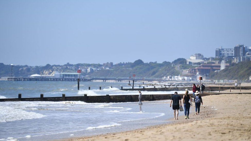 Couple on beach