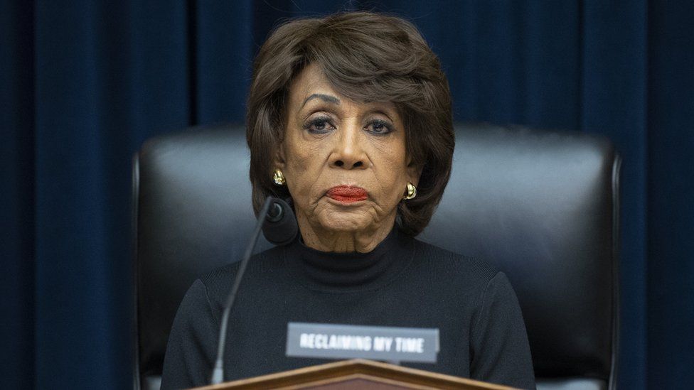 Chairwoman of the House Financial Services Committee Maxine Waters