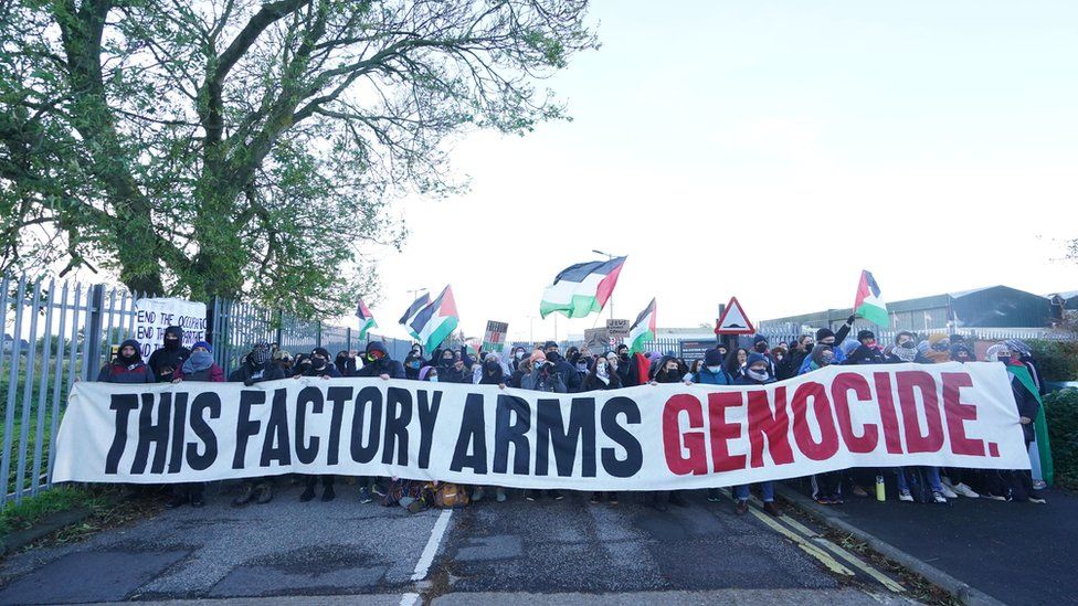 Activists blockade factory