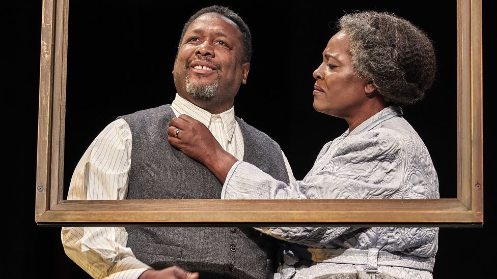 Wendell Pierce and Sharon D Clarke in Death of a Salesman
