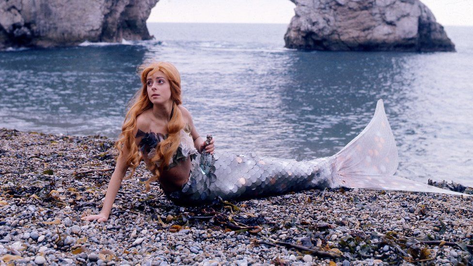 Penny Casdagli as the Little Mermaid in 'The Little Mermaid'