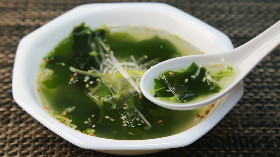 Seaweed soup