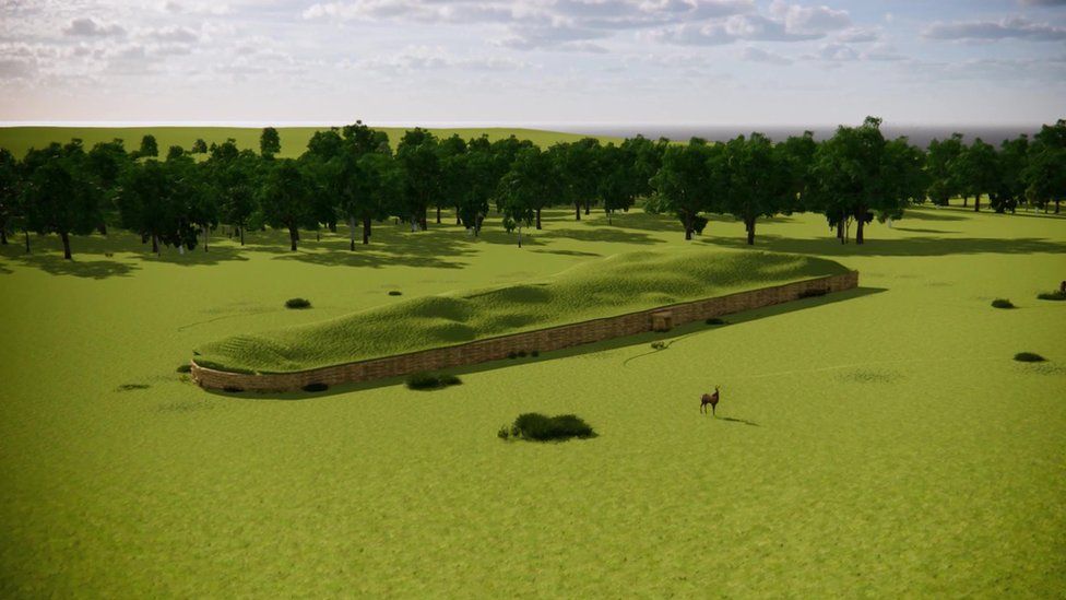 Reconstruction of the Hazleton North cairn