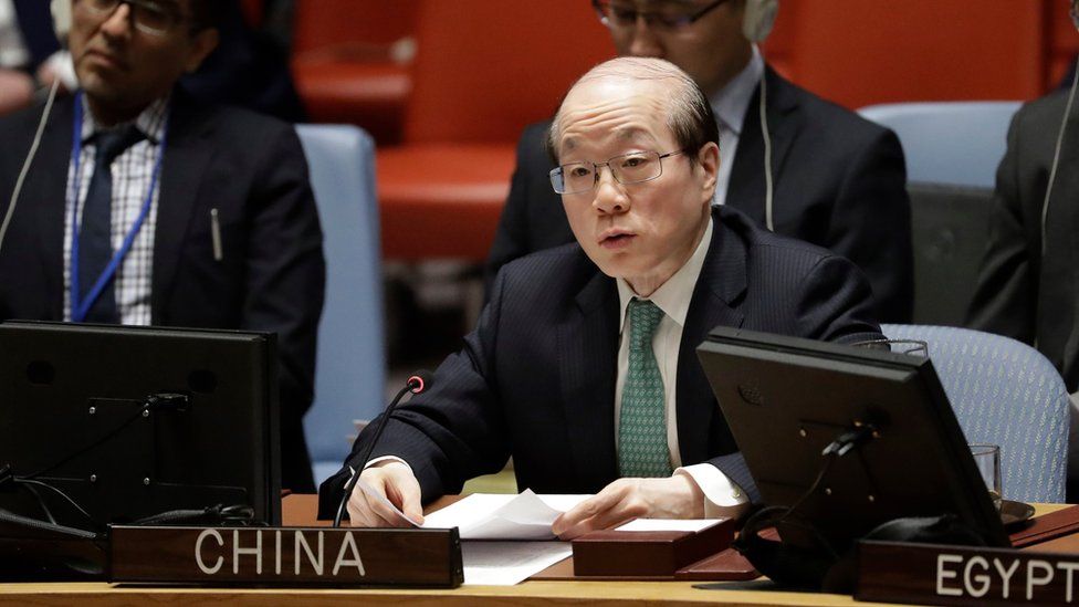 Liu Jieyi at the United Nations