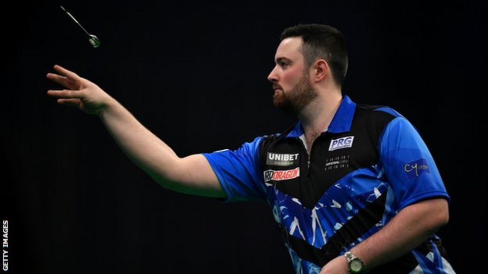 Premier League Darts: Luke Humphries gains first win for challenger ...