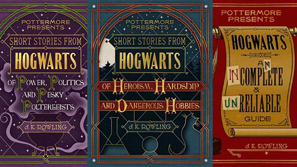 New Hogwart's book covers