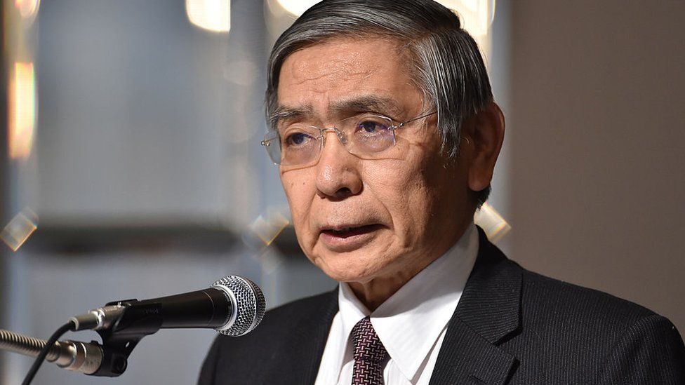 Bank of Japan governor Haruhiko Kuroda