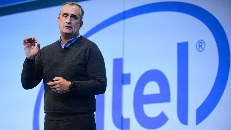 Brian Krzanich, CEO of Intel