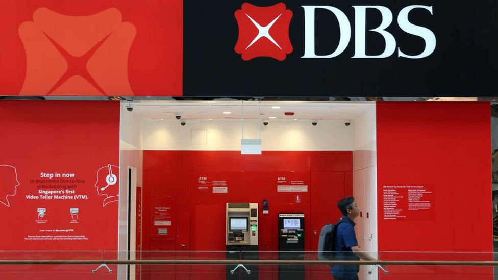 A DBS branch in Singapore.