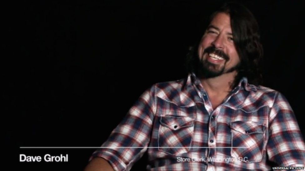 Dave Grohl in the film