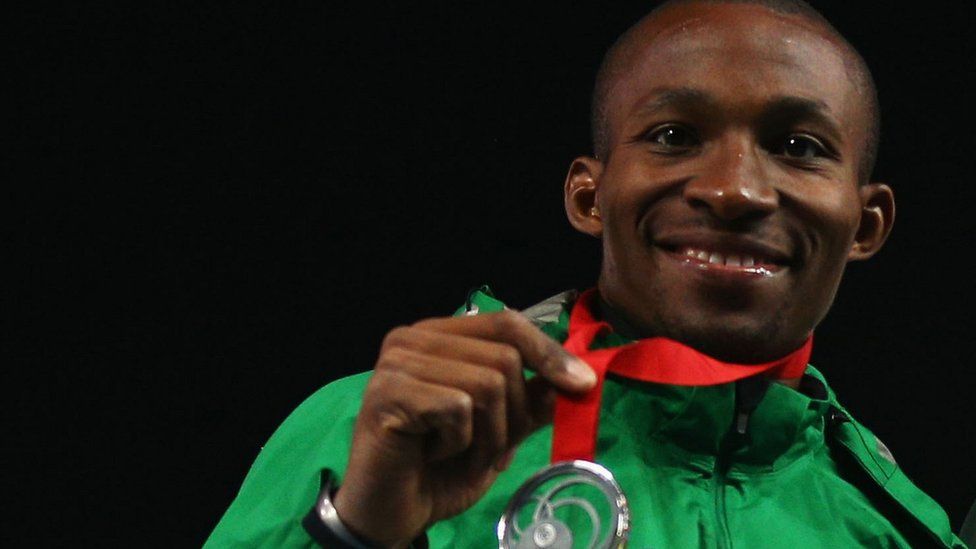 Tosin Oke won silver medals at the 2014 Commonwealth Games