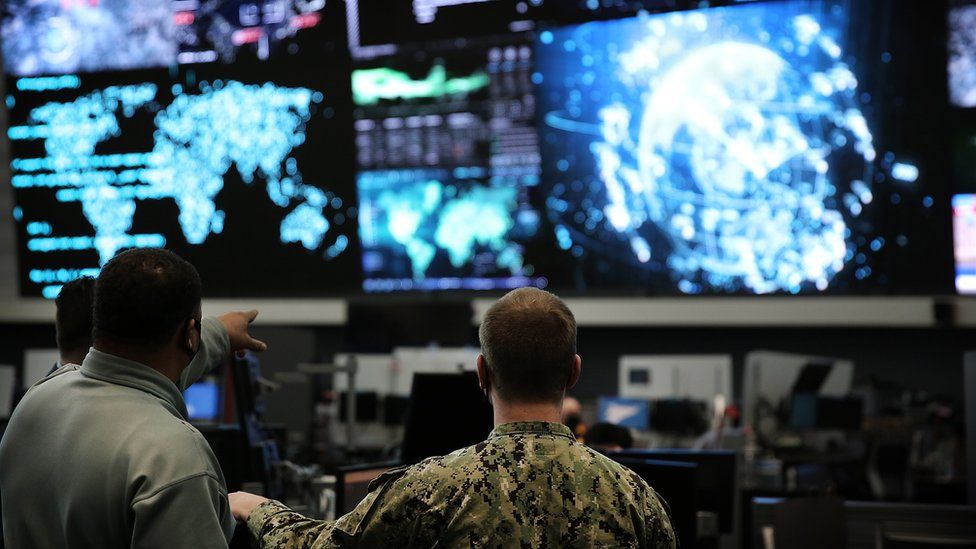 Inside A Us Military Cyber Teams Defence Of Ukraine Bbc News