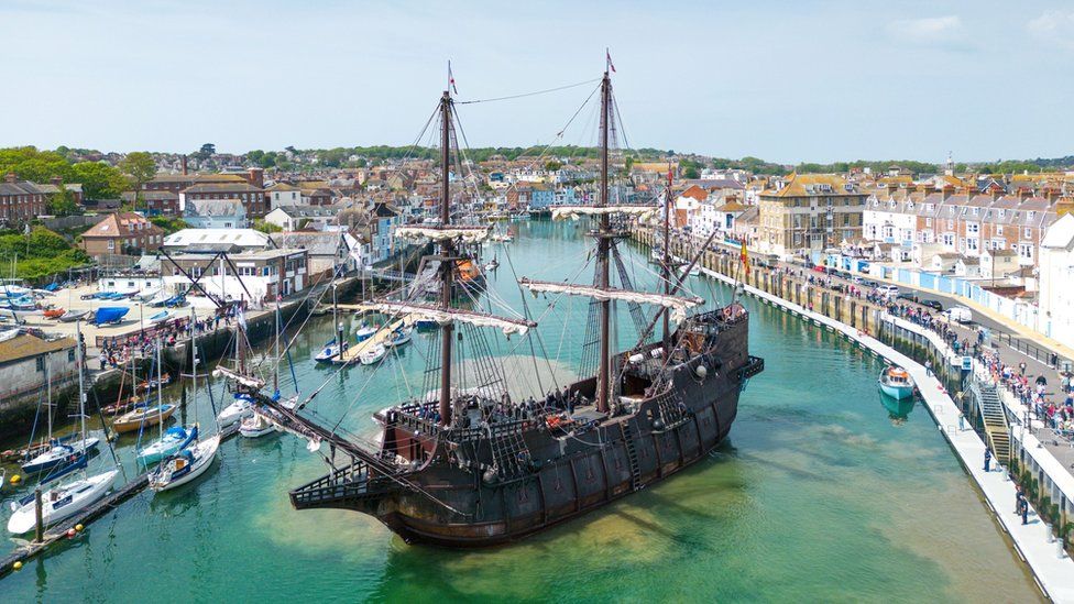 17th Century Spanish ship has paid a visit to Weymouth