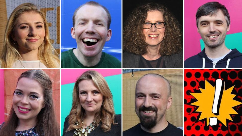 The seven BBC Ouch storytellers for Tales of the Misunderstood