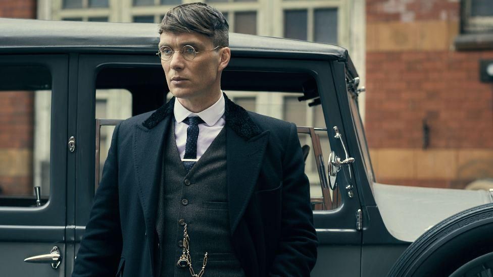 Cillian Murphy as Tommy Shelby in BBC drama Peaky Blinders