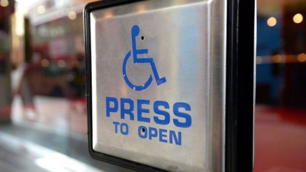 Disability button