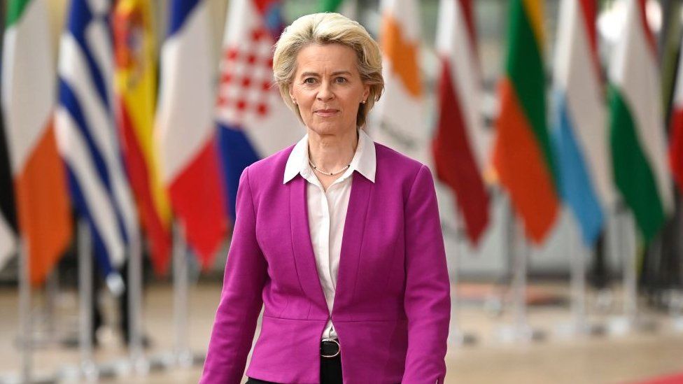 European Commission President Ursula von der Leyen