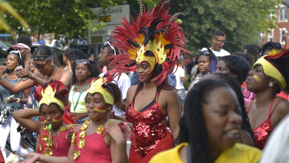 carnival procession - The Caribbean Carnival has been running for 46 years