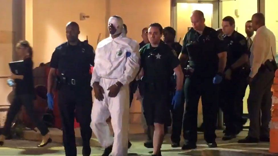 Police escort Markeith Loyd from police station