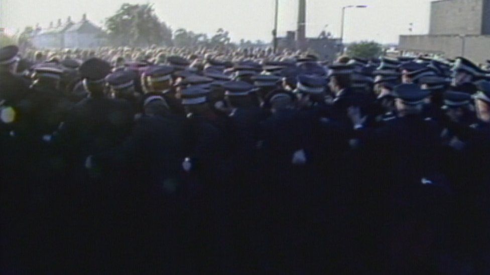 Miners strike in Scotland