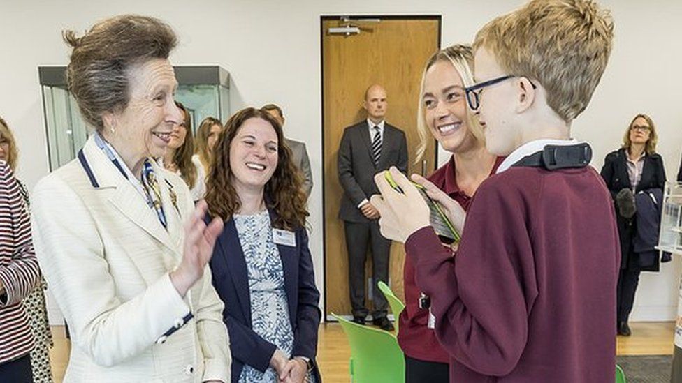 Princess Anne visits River & Rowing Museum