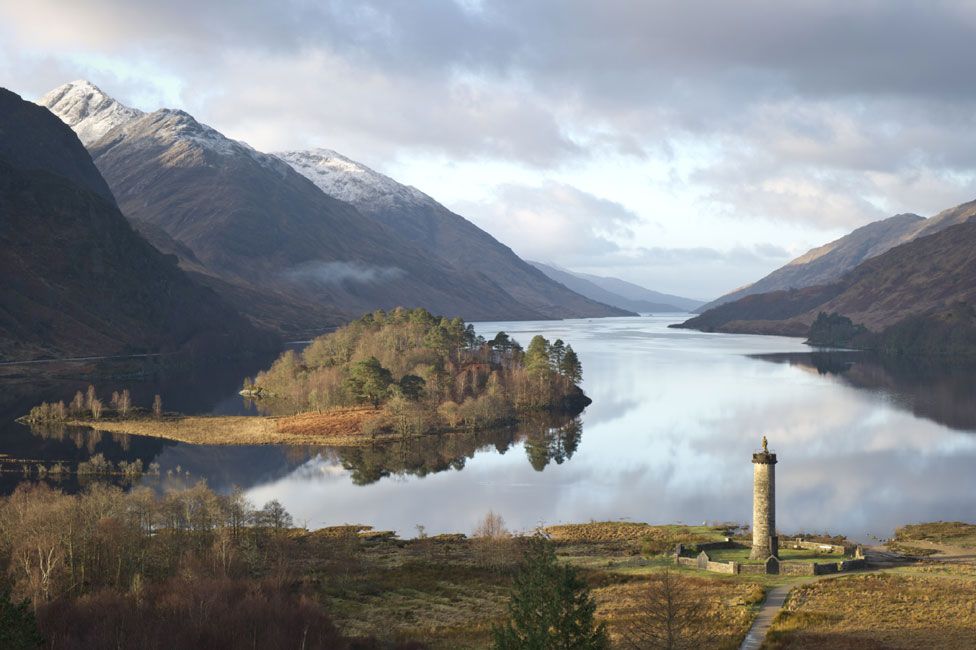New monitoring of leaning Glenfinnan Monument BBC News