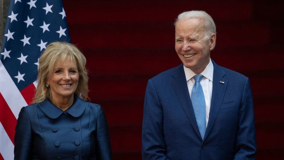 President Joe Biden and First Lady Jill Biden on Tuesday