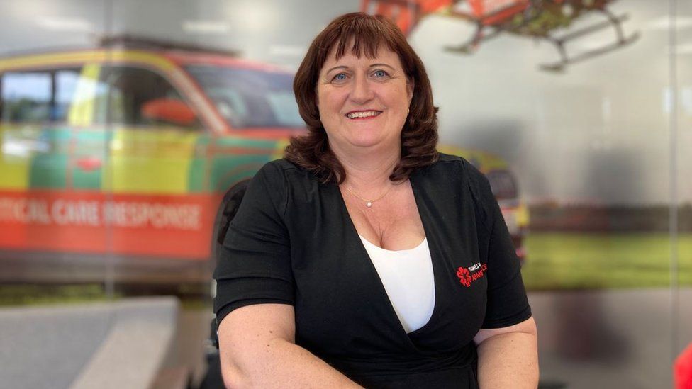Amanda McLean, chief executive of Thames Valley Air Ambulance