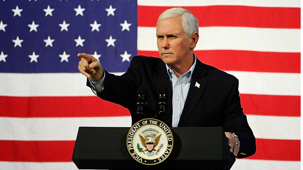 US Vice President Mike Pence