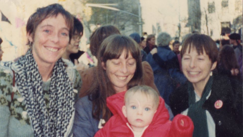 Susan, Christine and her daughter