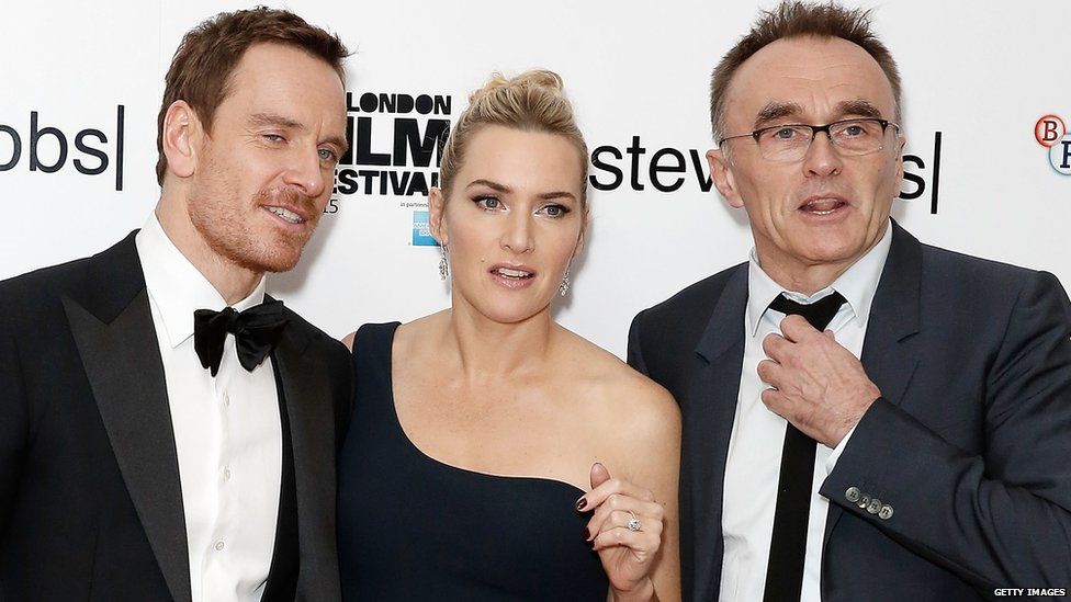 Michael Fassbender, Kate Winslet and Danny Boyle