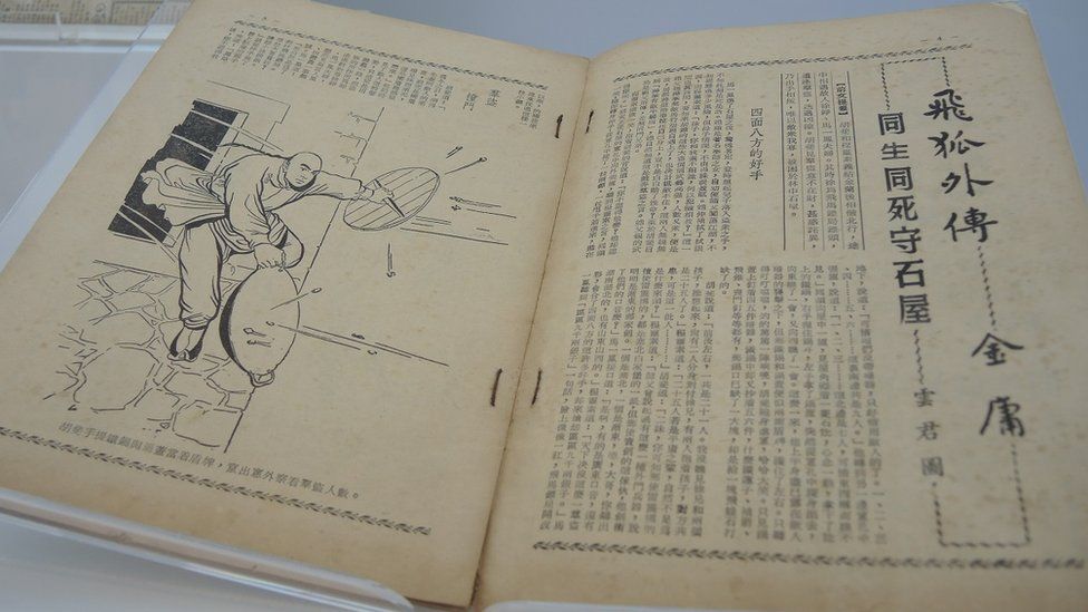 martial art book on display