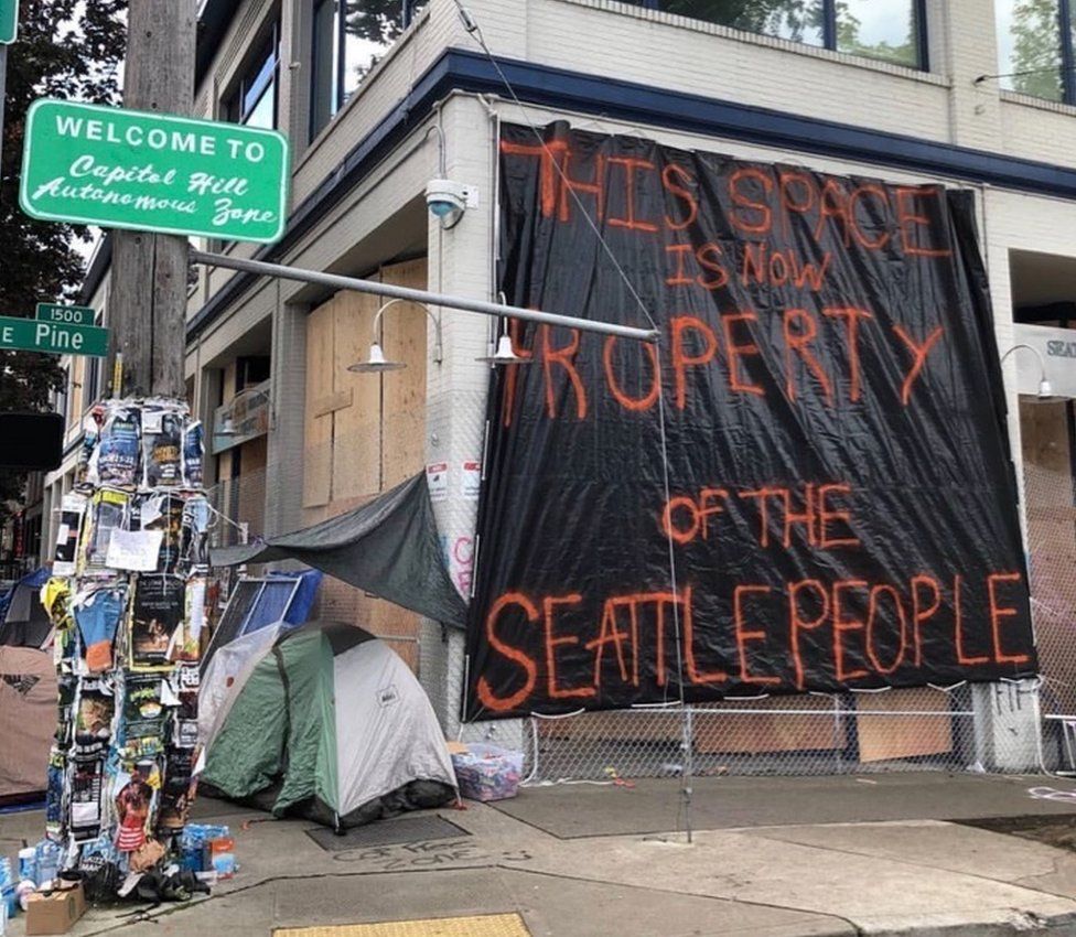 Seattle's Chop zone a week after it was established