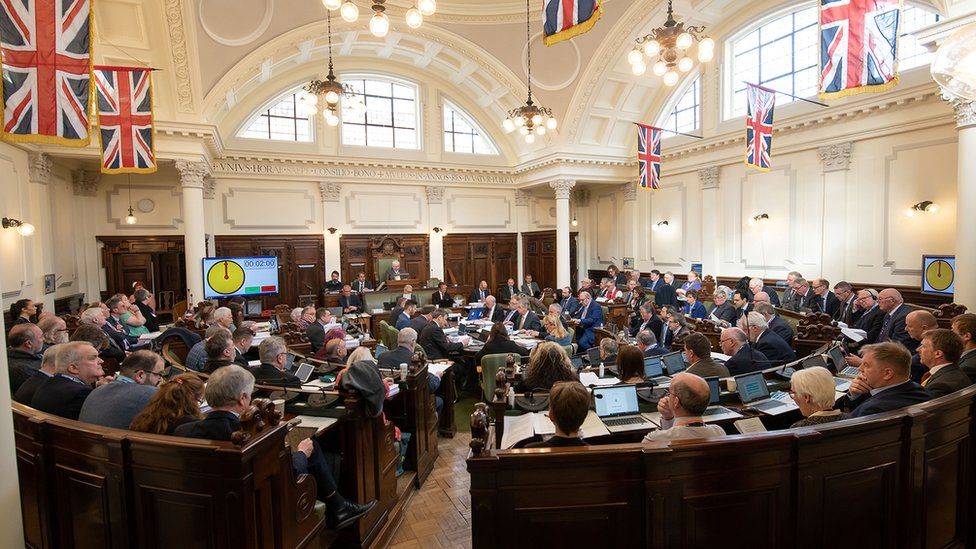 Council chamber North Yorkshire Council