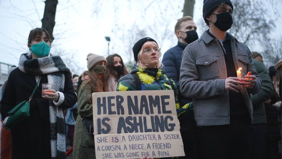 Ashling Murphy vigil in London