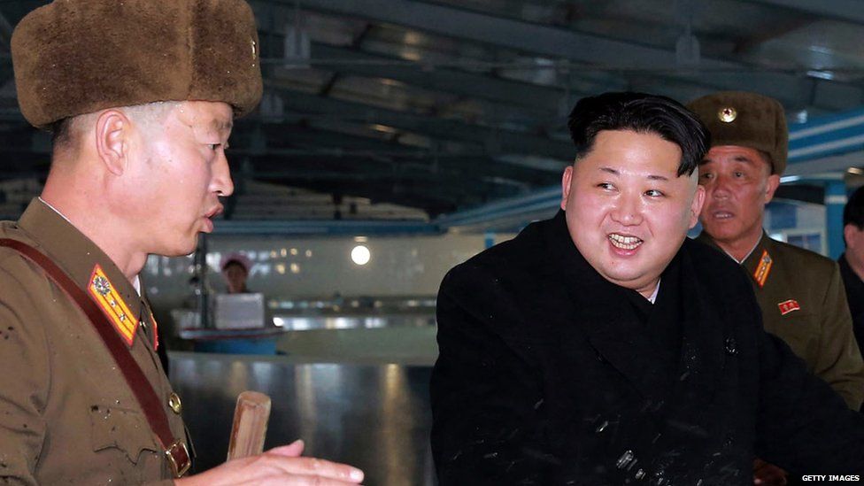 North Korean leader King-Jong Un