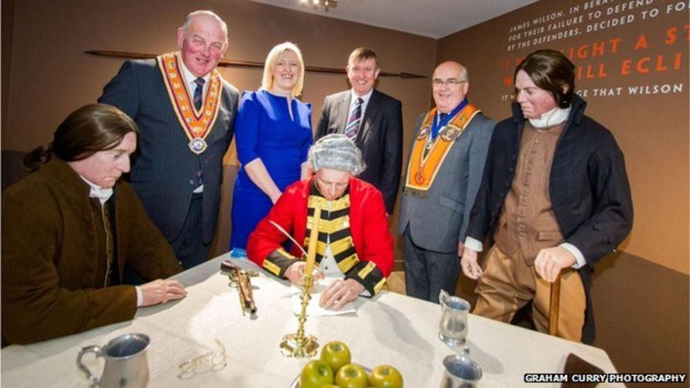 Orange Order New heritage museum opens in Loughgall BBC News