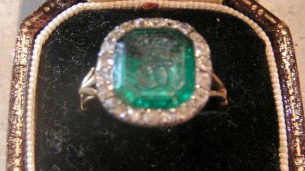 Emerald ring stolen from Goodwood House